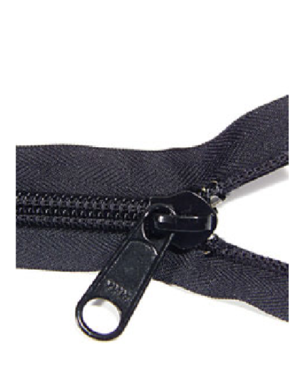 (image for) T5 Open 55cm Zip Black YKK